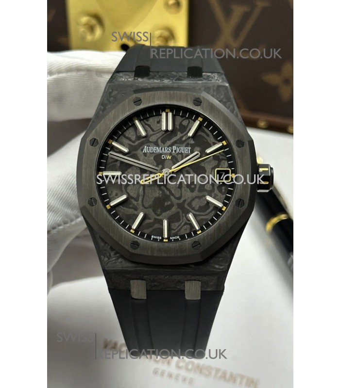 Royal Oak Sypder Voidline DiW 15500 Black Carbon Super Clone Watch 