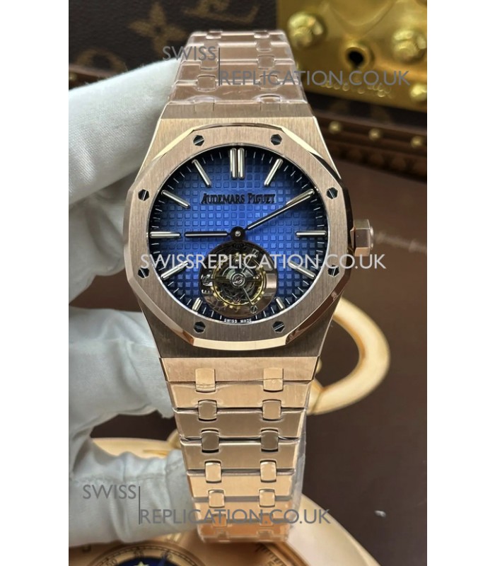 Royal Oak 26730 Flying Tourbillon 50th Anniversary Edition Rose Gold Watch 