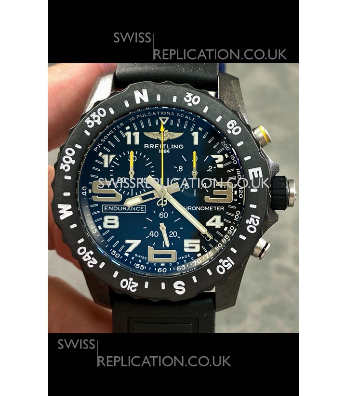 Breitling Endurance PRO 44 Black Strap Swiss Quartz Replica Watch