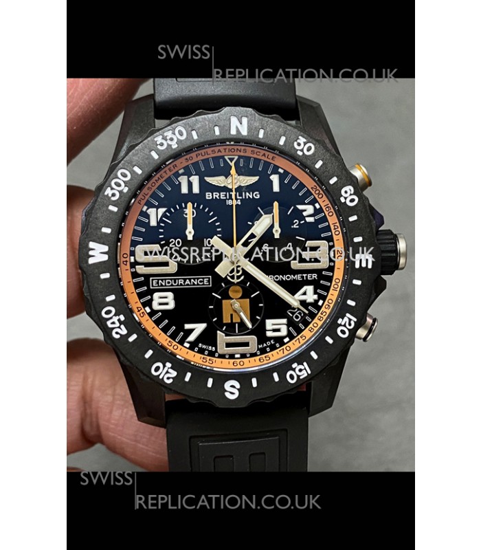 Breitling Endurance PRO 44 Black Strap Swiss Quartz Replica Watch