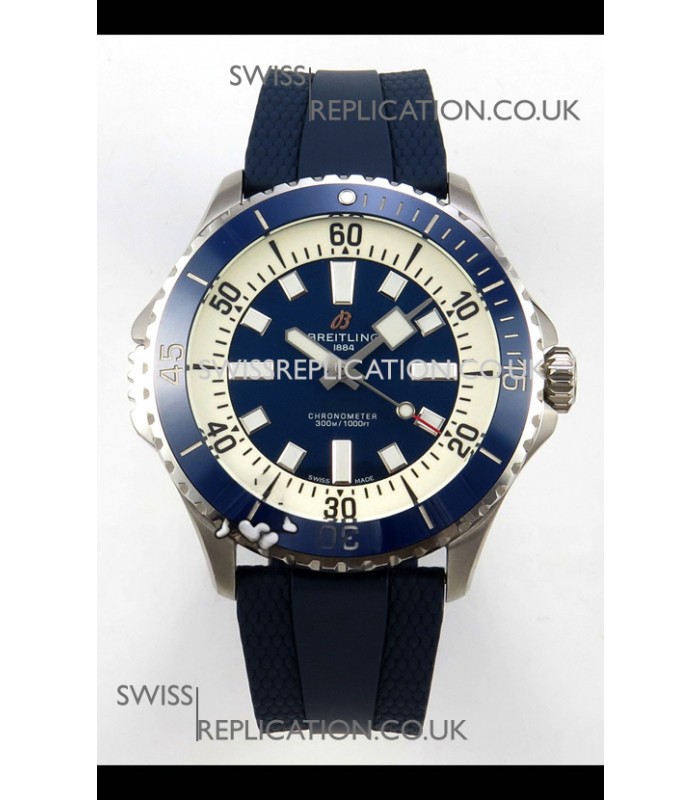 SuperOcean 46 A17378211B1S1 Blue Dial Super Clone Watch 