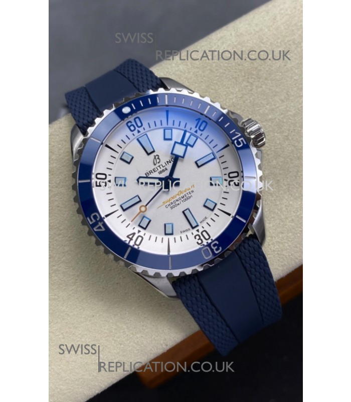 SuperOcean 42 A17375E71G1S1 White Dial Super Clone Watch 