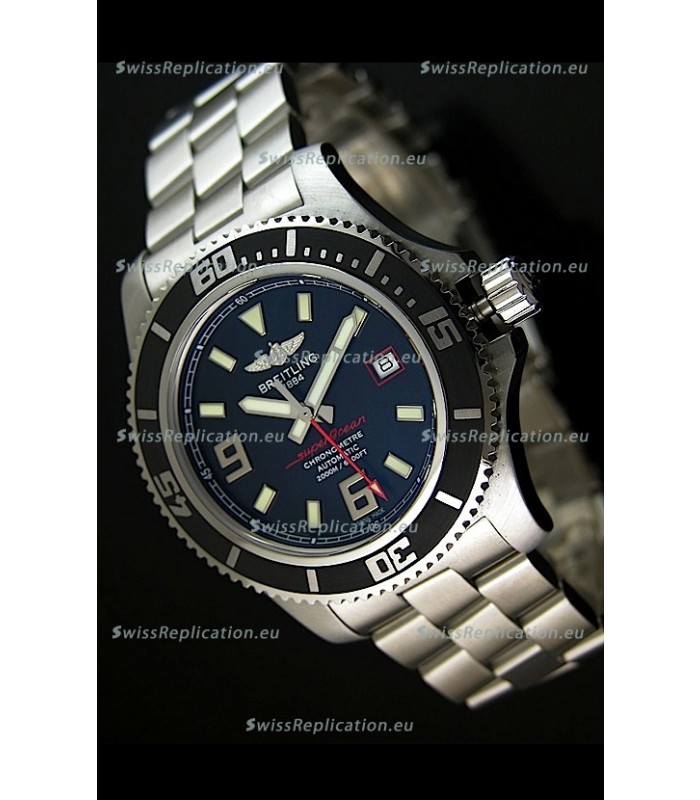 Breitling SuperOcean Abyss Swiss Replica Watch - 1:1 Mirror Replica - 44MM Red Markers
