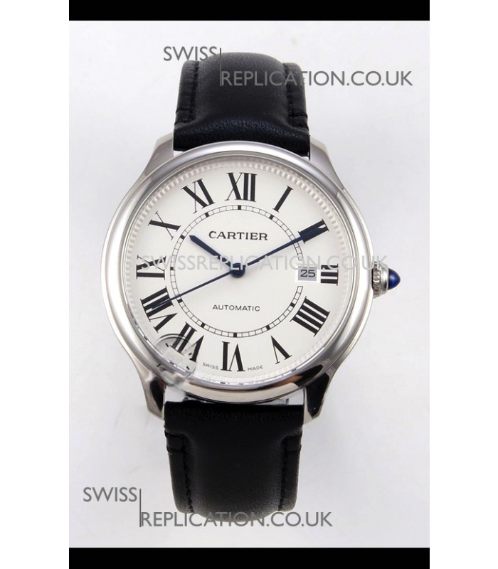 Cartier Ronde Louis 40 Stainless Steel Super Clone Watch 