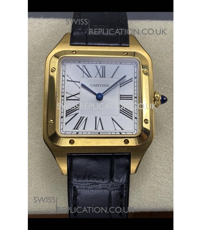 Cartier Santos Dumont in Yellow Gold 31MM Super Clone Watch 
