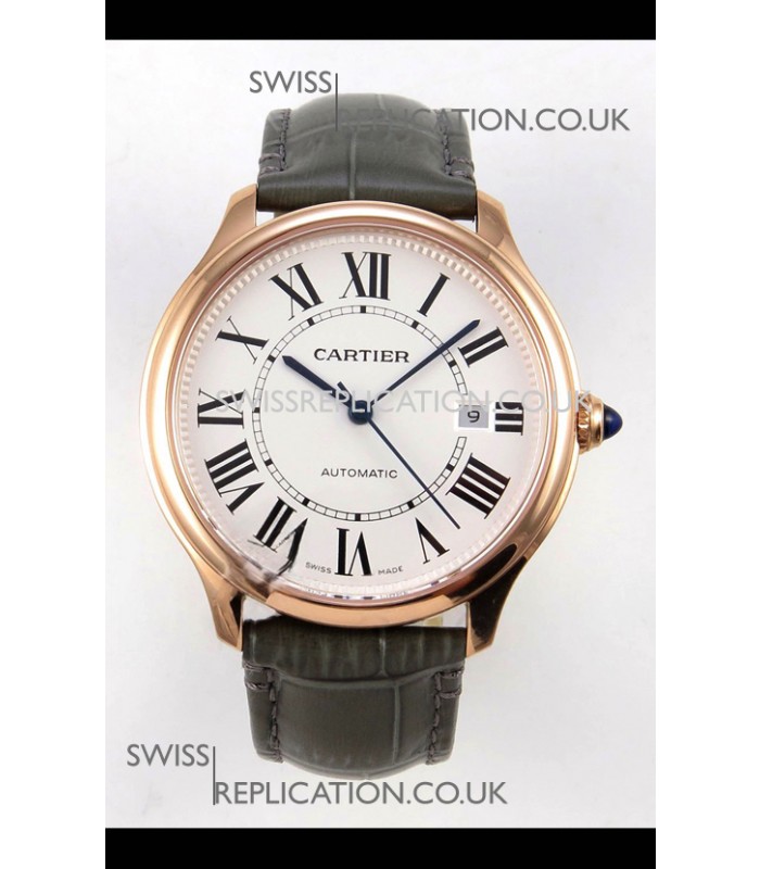 Cartier Ronde Louis 40 Rose Gold Super Clone Watch 