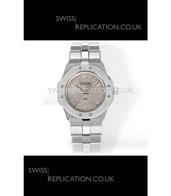 Chopard Alpine Eagle Stainless Steel Grey Dial Super Clone Replica Watch