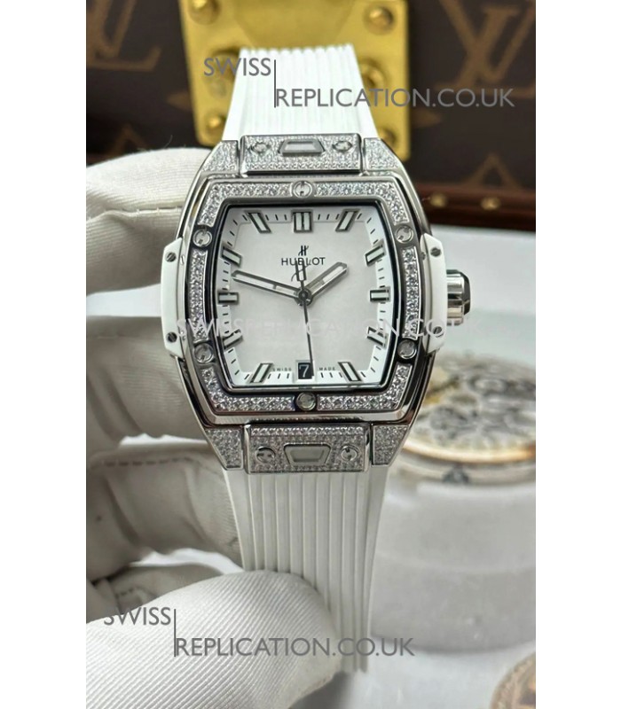 Hublot Spirit of Big Bang Steel Case White Dial 39MM Super Clone Watch 