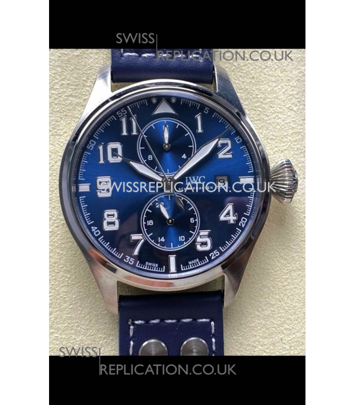 IWC PILOT'S Monopusher Le Petit Blue Dial Replica Watch 