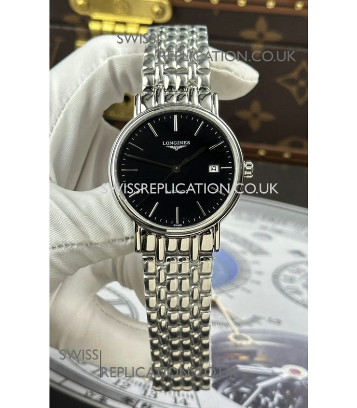 Longines Présence Automatic Black Dial 39MM Super Clone Watch 