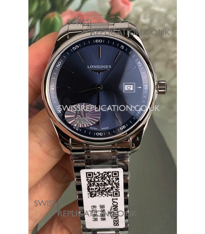 Longines Master Automatic Blue Dial Super Clone Watch 