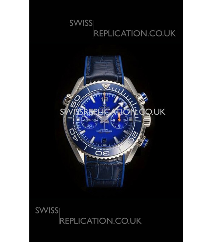 Omega Speedmaster Planet Ocean Blue Dial/Bezel Super Clone Watch 