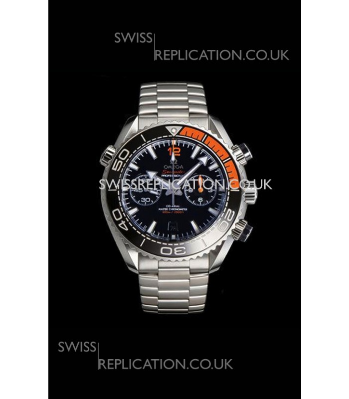 Omega Speedmaster Planet Ocean Black Dial Super Clone Watch 