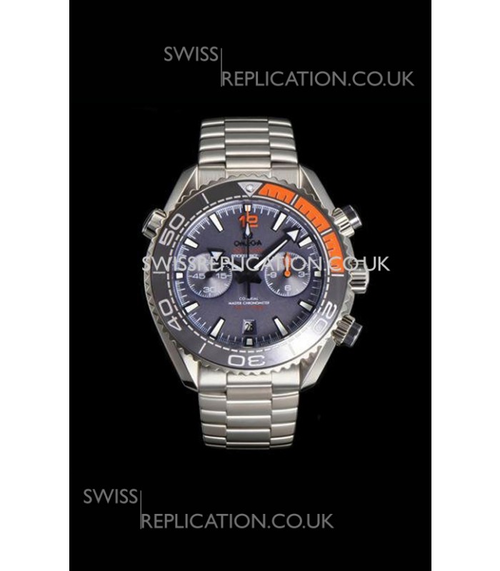 Omega Speedmaster Planet Ocean Grey Dial Super Clone Watch 