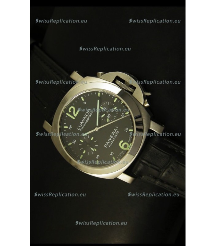Panerai Luminor Chronograph PAM310 Chronograph Black Dial 40MM