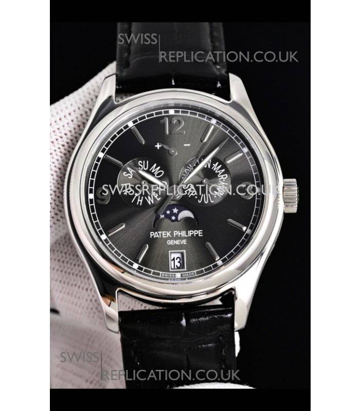 Patek Philippe Complications 5146 Annual Calendar Grey Dial Swiss Replica Watch