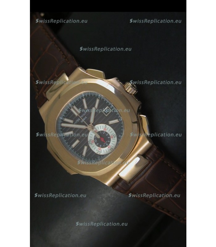 Patek Philippe Nautilus 5980 Black Dial - 1:1 Ultimate Mirror Replica