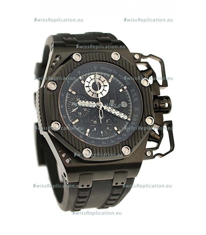 Audemars Piguet Royal Oak Offshore Survivor Swiss Chronograph Watch in Black