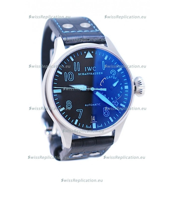 IWC Big Pilot Swiss Watch in Blue Dial
