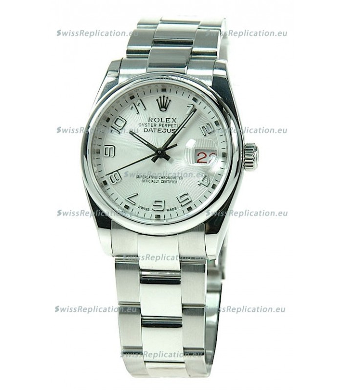 Rolex Datejust Japanese Replica Silver Watch