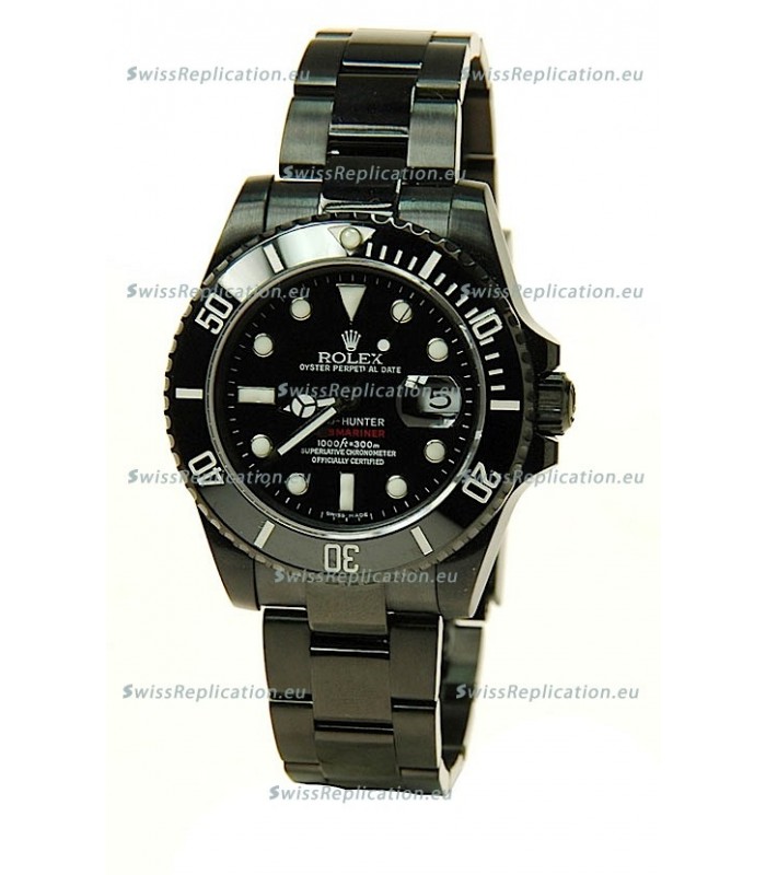 Rolex Submariner Pro Hunter PVD Swiss Casing Watch 