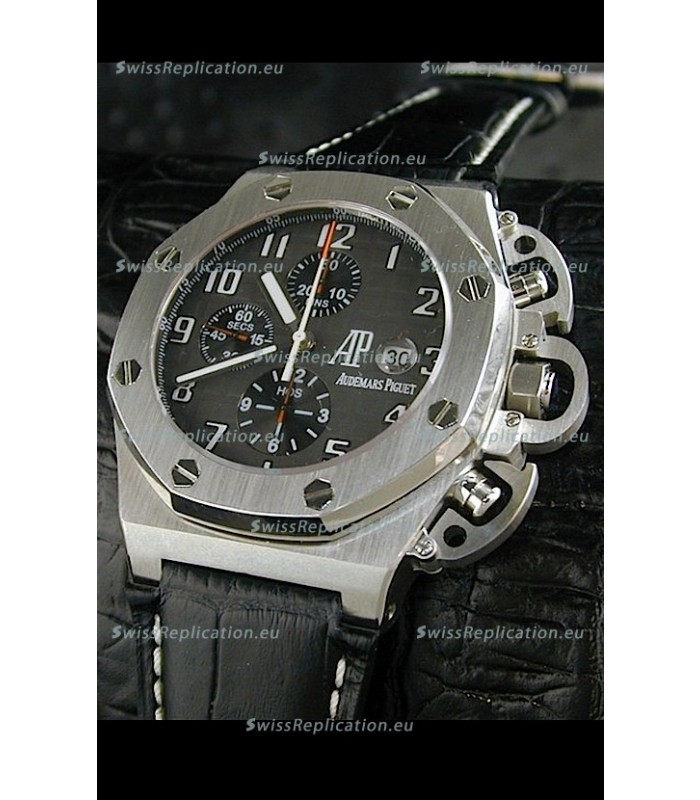 Audemars Piguet Royal Oak Watch in Black Dial - Secs hand 9 O Clock