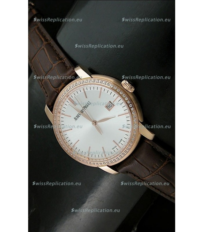Audemars Piguet Jules Classic Swiss Automatic Pink Gold Watch