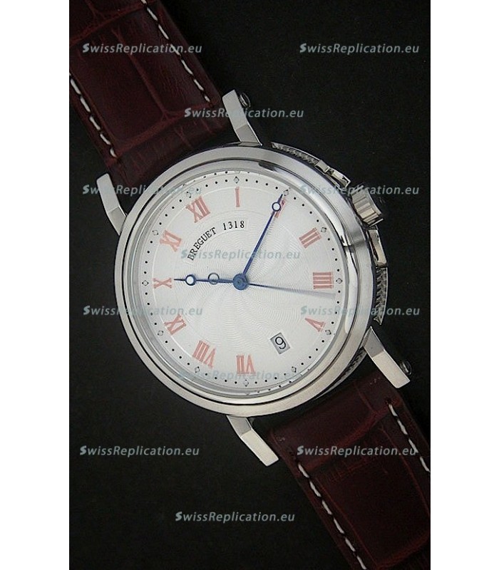 Breguet De La Marine Swiss Replica Steel Watch