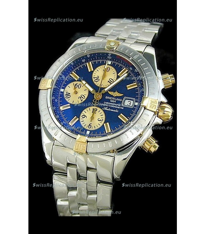 Breitling Windrider Swiss Replica Watch in Blue Dial