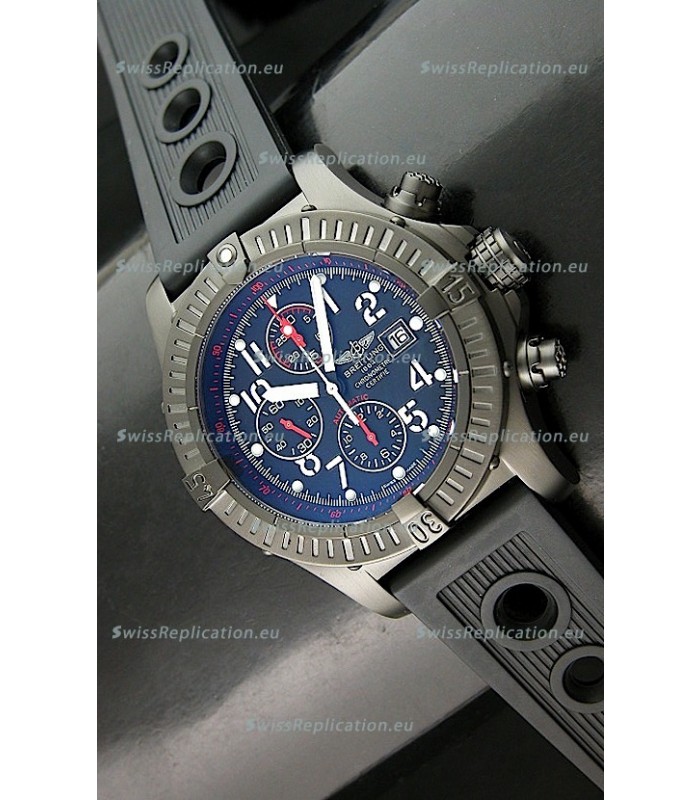 Breitling Super Avenger Swiss Watch in PVD - 1:1 Mirror Replica Watch
