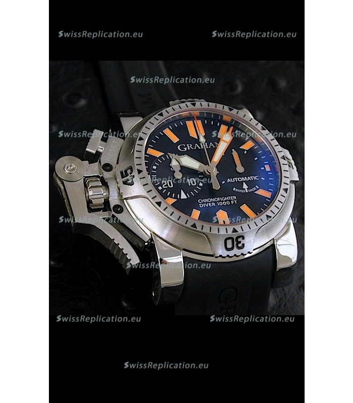 Graham Chronofighter Diver 1000FT Swiss Replica Watch