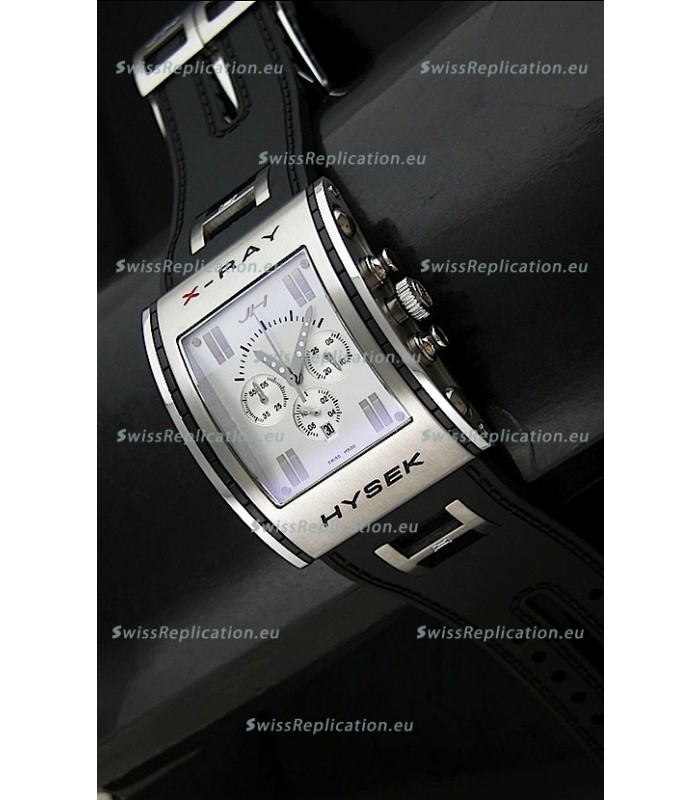 Jorg Hysek X- Ray Japanese Replica Watch in White Dial