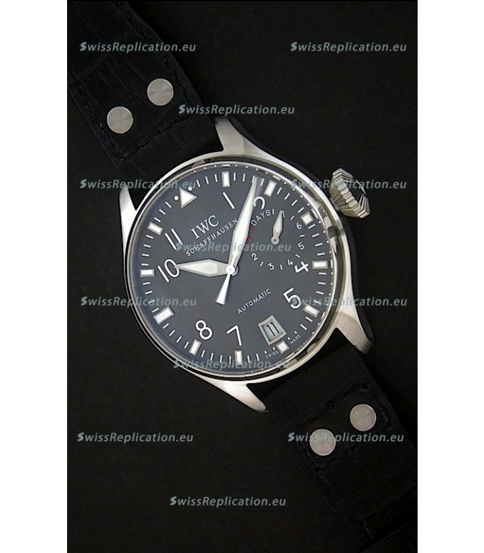 IWC Die Grosse Fliegeruhr Swiss Replica Watch in Brown Strap
