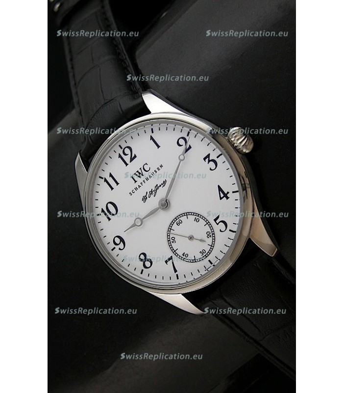 IWC FA Jones Swiss Swiss Replica Watch in White Dial