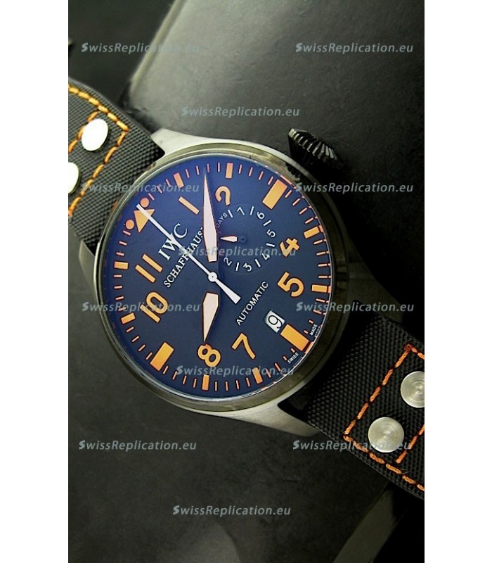 IWC Die Grosse Fliegeruhr Swiss Replica Watch in Black Dial