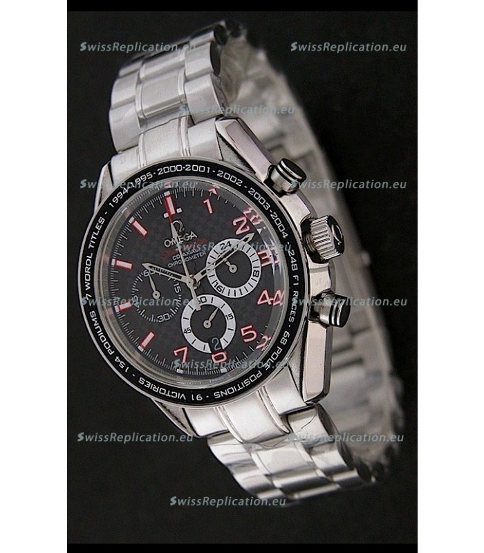 Omega SpeedMaster Quartz in Black Dial