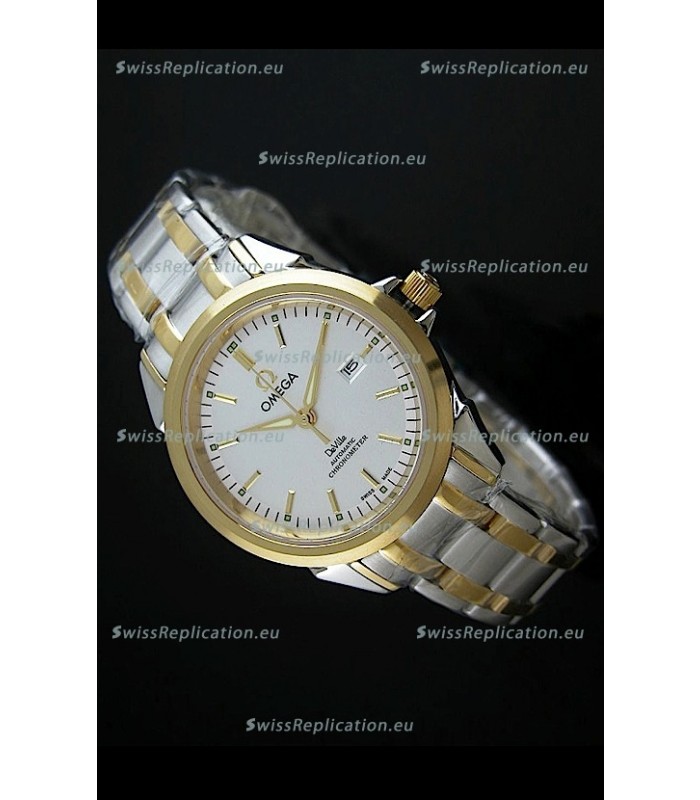 Omega De Ville Automatic Watch in Yellow Gold Casing