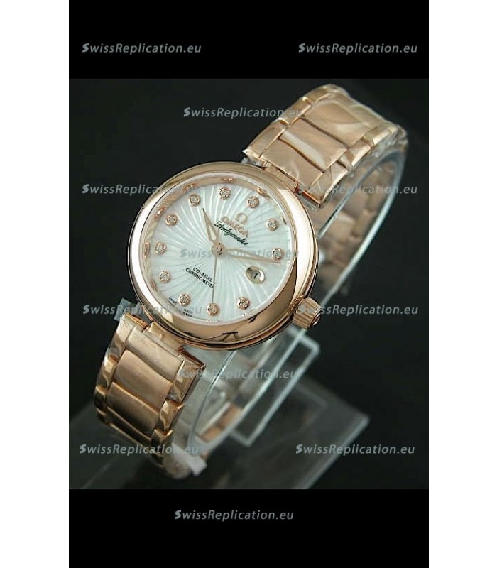 Omega Deville Ladymatic Co-Axial Chronometer Swiss Replica Watch