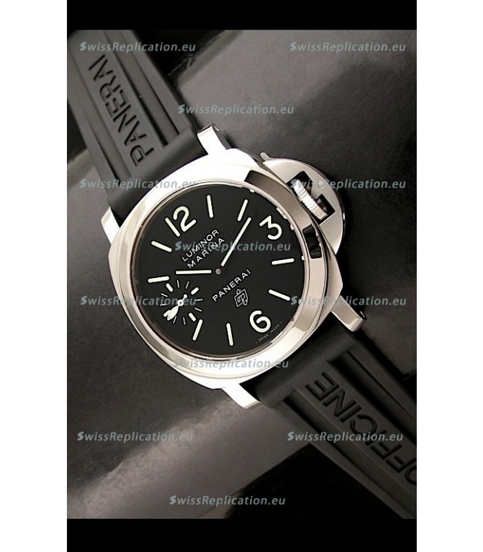 Panerai Luminor Marina Swiss Automatic Watch in Black Dial
