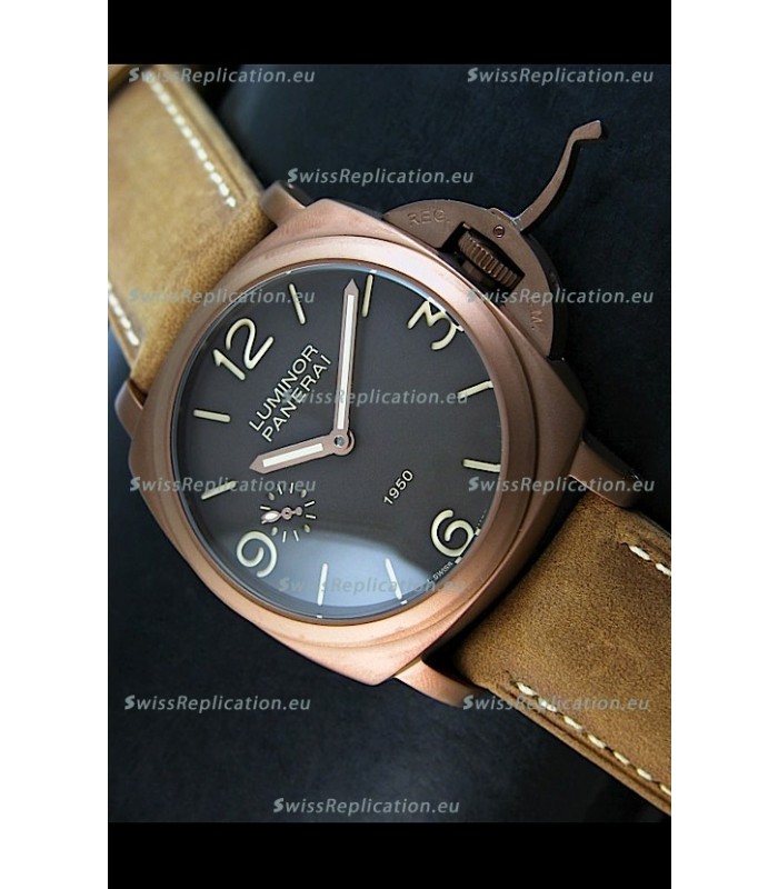 Panerai Luminor Marina Militare 1950 Swiss Replica Watch - Right Hand