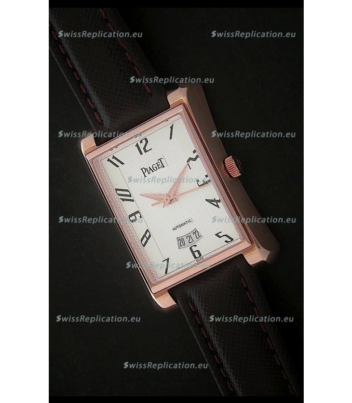 Piaget Tie Emperador Swiss Watch in White Dial
