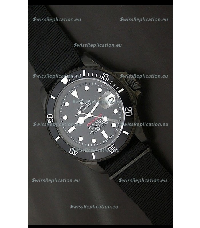 Rolex Submariner Pro Hunter Swiss Watch in Ceramic Bezel