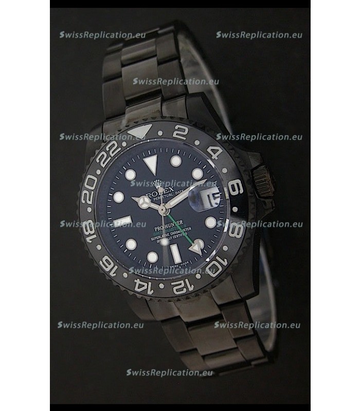 Rolex Pro-Hunter GMT Master II Swiss Replica PVD Watch