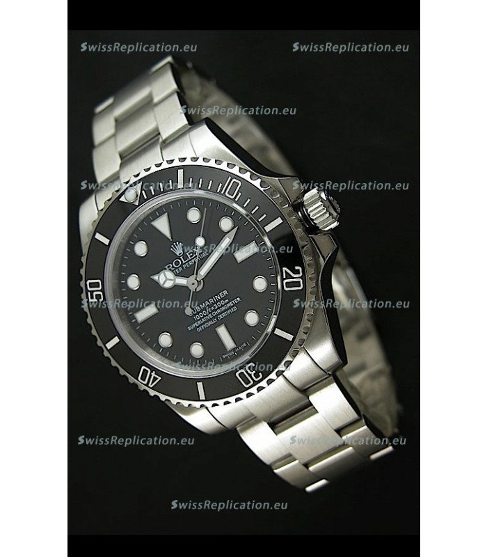 Rolex Submariner Swiss Replica Watch in Stainless Steel - Super Luminous Markers