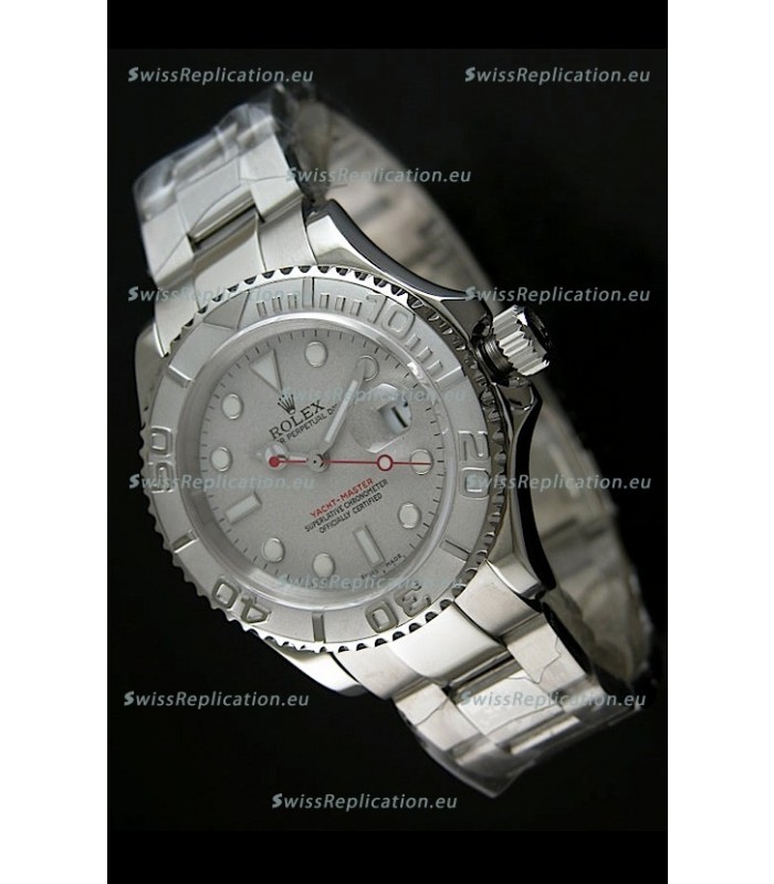 Rolex Replica Yachtmaster Swiss Watch with ORIGINAL ROLEX ROLESIUM DIAL