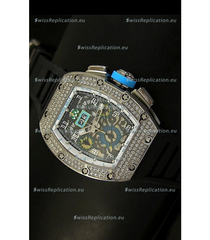 Richard Mille Filippe Massa Edition Titanium Swiss Replica Watch