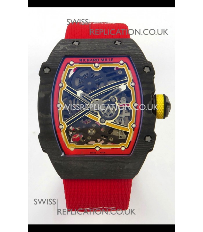 Richard Mille RM67-02 Black NTPT 37 Grams CRMA7 Clone Movement 