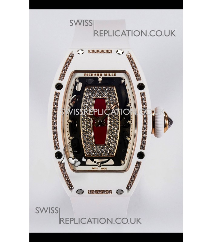Richard Mille RM007 White Ceramic Automatic Super Clone Watch 