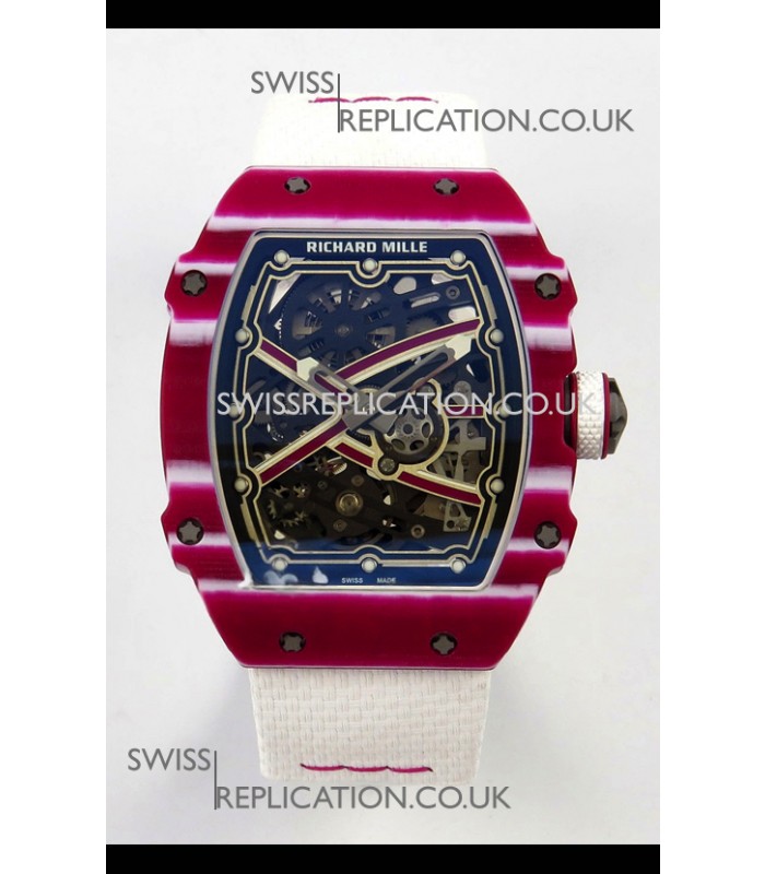 Richard Mille RM67-02 Red NTPT 37 Grams CRMA7 Clone Movement 
