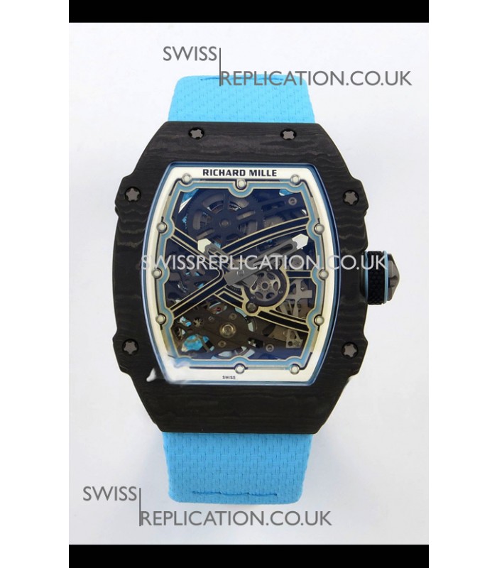 Richard Mille RM67-02 Black NTPT 37 Grams CRMA7 Clone Movement 